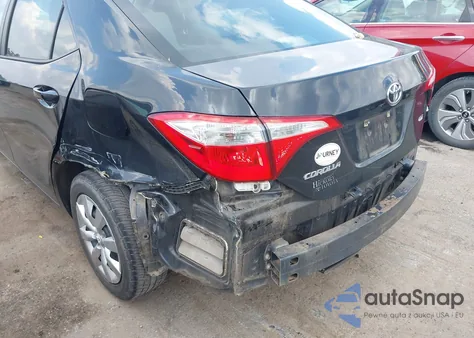 2014 Toyota Corolla Le z USA, uszkodzony, nr VIN 2T1BURHE3EC019219
